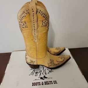 New Vintage Old Gringo Womens Size 7.5B Clarita 13" Western Boots